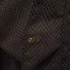 ARMANI COLLEZIONI made in Italy Herringbone Pattern Stainless collar coat Men's Used