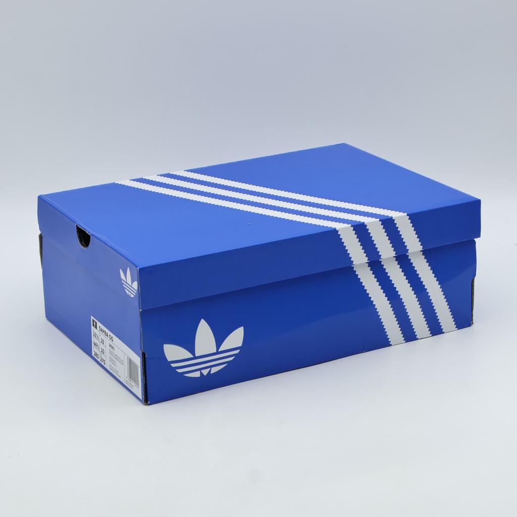 JR0901 Adidas Originals Samba OG Core Black Carbon Silver Metallic (Men's)