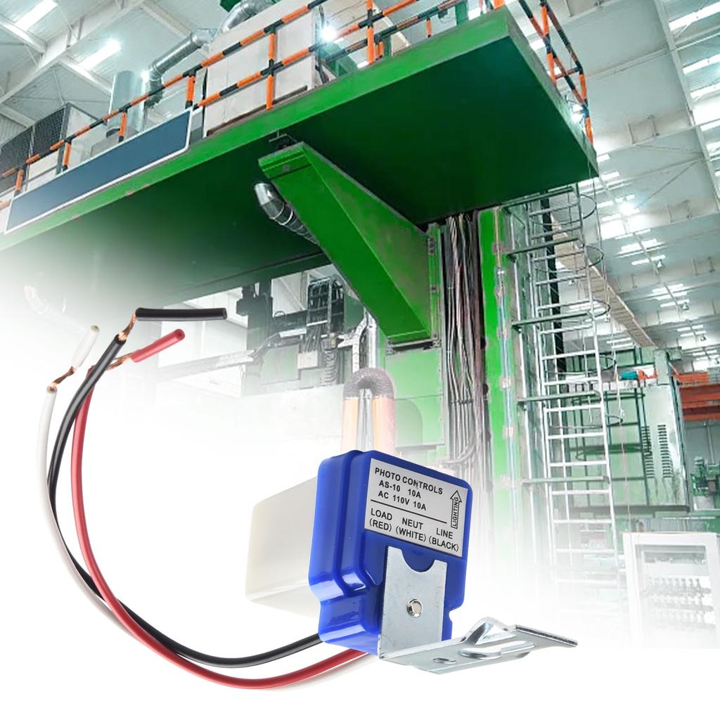 Brandneuer Garten-Foto-Kontrollschalter, automatisch, weiß