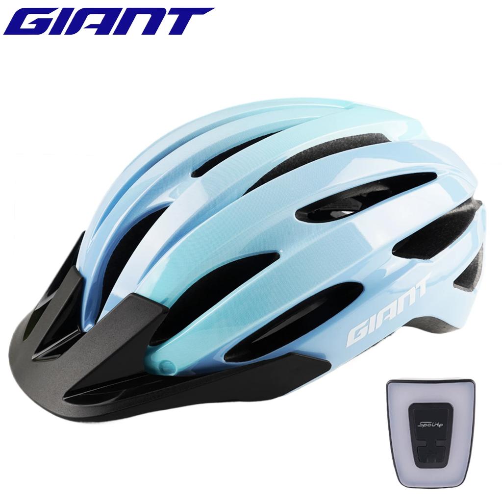 Giant Bliss Youth Cycling Helmet with Integrated Goggles and Brim, Comfortable and Breathable Cycling Gear