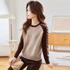 Women's Versatile Wool Sweater - New Petite Style Knit Top for Autumn & Winter Base Layer
