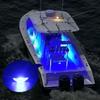 10PCS Marine Blue Courtesy Lights For Boats Step Lights Stair Light Accent Utility Lighting Cabin Deck Flush Mounted