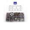 580-Piece Stainless Steel Washer Set, Polished Finish, M2-M12 Sizes