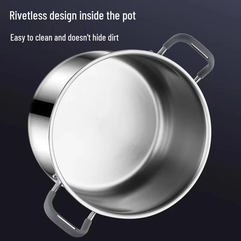 Puban Stainless Steel Induction & Gas Steamer Pot