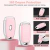 PIFOOG For Hyundai Elantra Key Fob Cover    Palisade 5 Buttons Car Keys Case Shell Protector Full Covers Pink Bling Keychain Accessories Girly Women