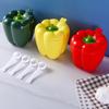 Creative Seasoning Jar Spice Rack Organizer Divided Seasoning Box Salt Pepper Chili Sauce Sugar Kitchen Gadget for Home Restaurant Buffet