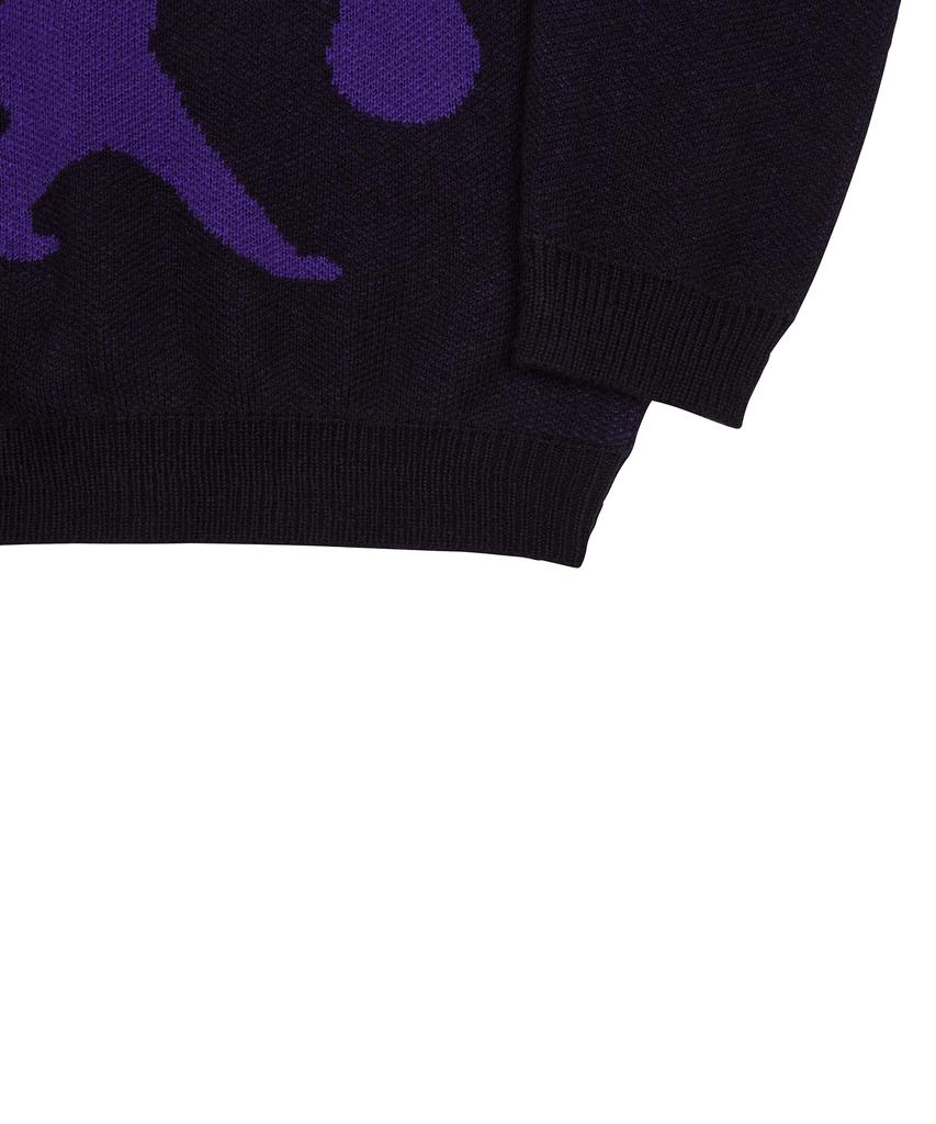 LUVISTRUE Vl 2D Cat Knit(Navy)