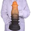 Ultra-Soft Textured Fantasy Anal Plug with Smooth Tapered Tip - Body Safe Silicone Graduated Massager for Unisex Adult Game