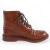 Great Tricker's boots Moulton Wingtip Country Boots Leather Brown Women L5780 Used