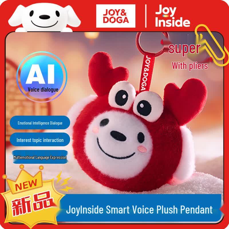 JoyInside AI Voice Plush Pendant
