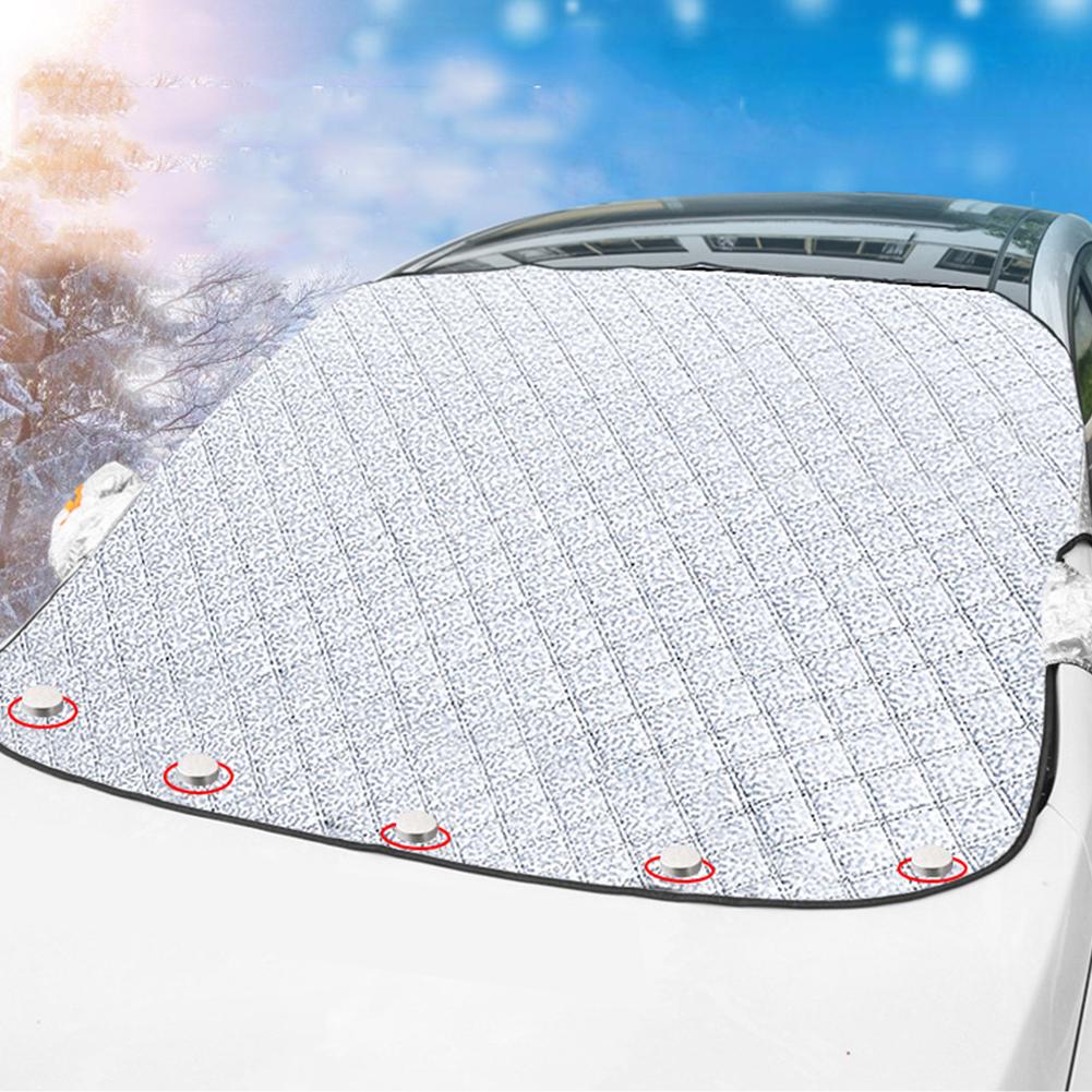 Truck Windscreen Thickened Windshield Sun Shade Magnetic Front Window Sun Blocker Windscreen Protection Parasol Car Accessories