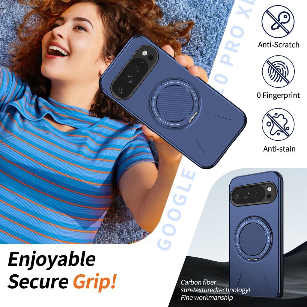 360° Magnetic Bracket Phone Case for Google PIXEL 10 proxl 9 Pro XL 10A 10Pro for Magsafe Shockproof Stand Holder Cover Funda