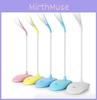 Modern Usb Rechargeable Led Bedside Lamp With Adjustable Brightness For Dorm Rooms
