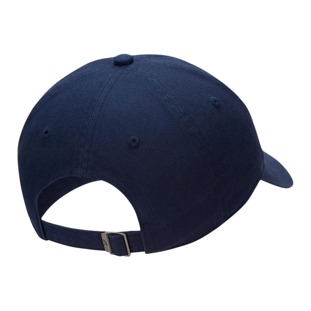 Nike Logo Decorated Cotton Baseball Cap Unisex Hats Blue FB5368-410