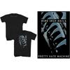 Nine Inch Nails Pretty Hate Machine Ribs Print Cotton TShirt Industrial Metal Band Unisex Short Sleeve Tee