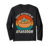 Distracted by Oyakodon Vintage Retro Food Lover Long Sleeve T-Shirt