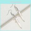 Trendy Geometric Sword-shaped Earrings For Women Alloy Fashion Jewelry 2021