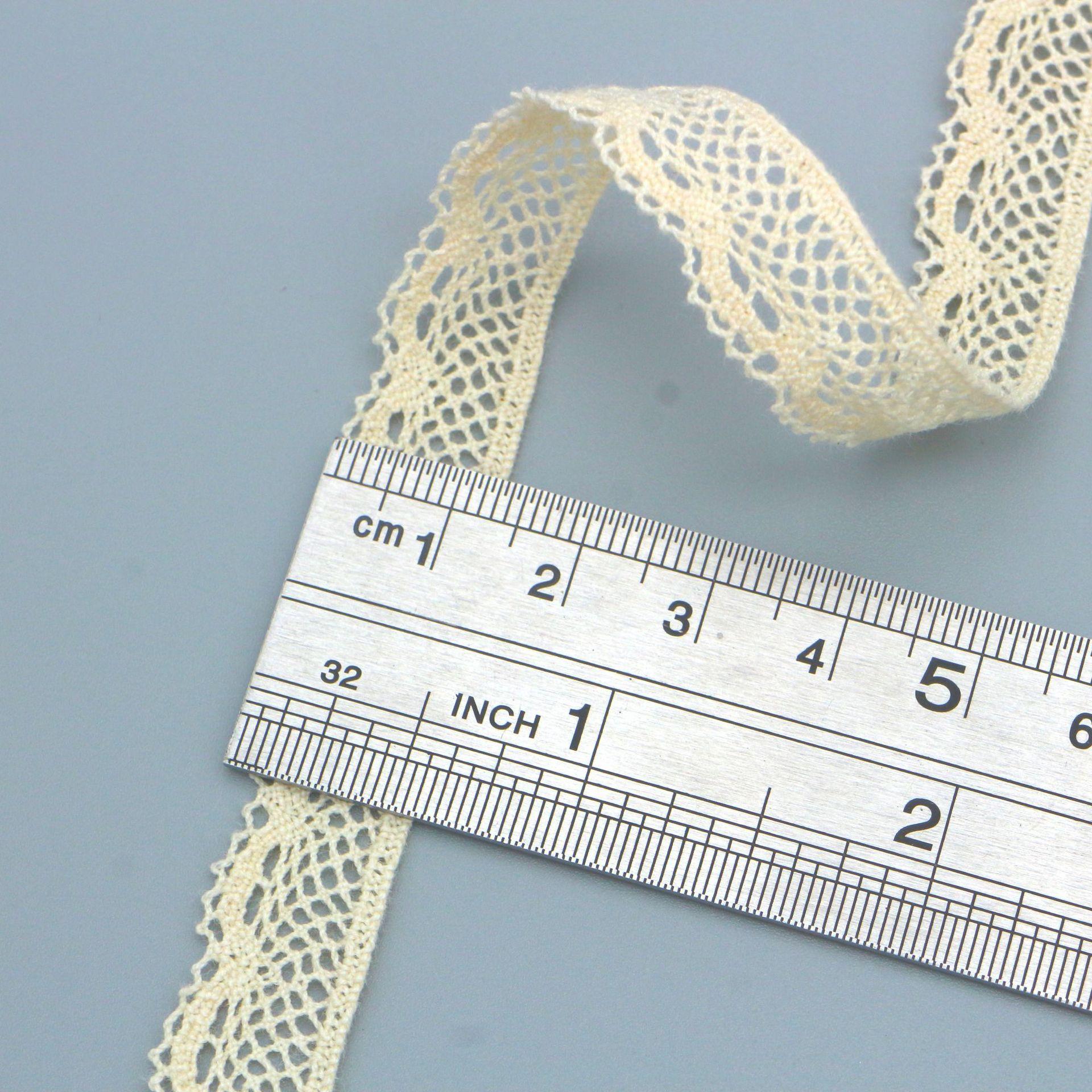 

Cotton Thread Lace Tablecloth Handmade Hanfu Decorative Accessories Lace Exquisite Hollow Lace Accessories Lace 1846-0811