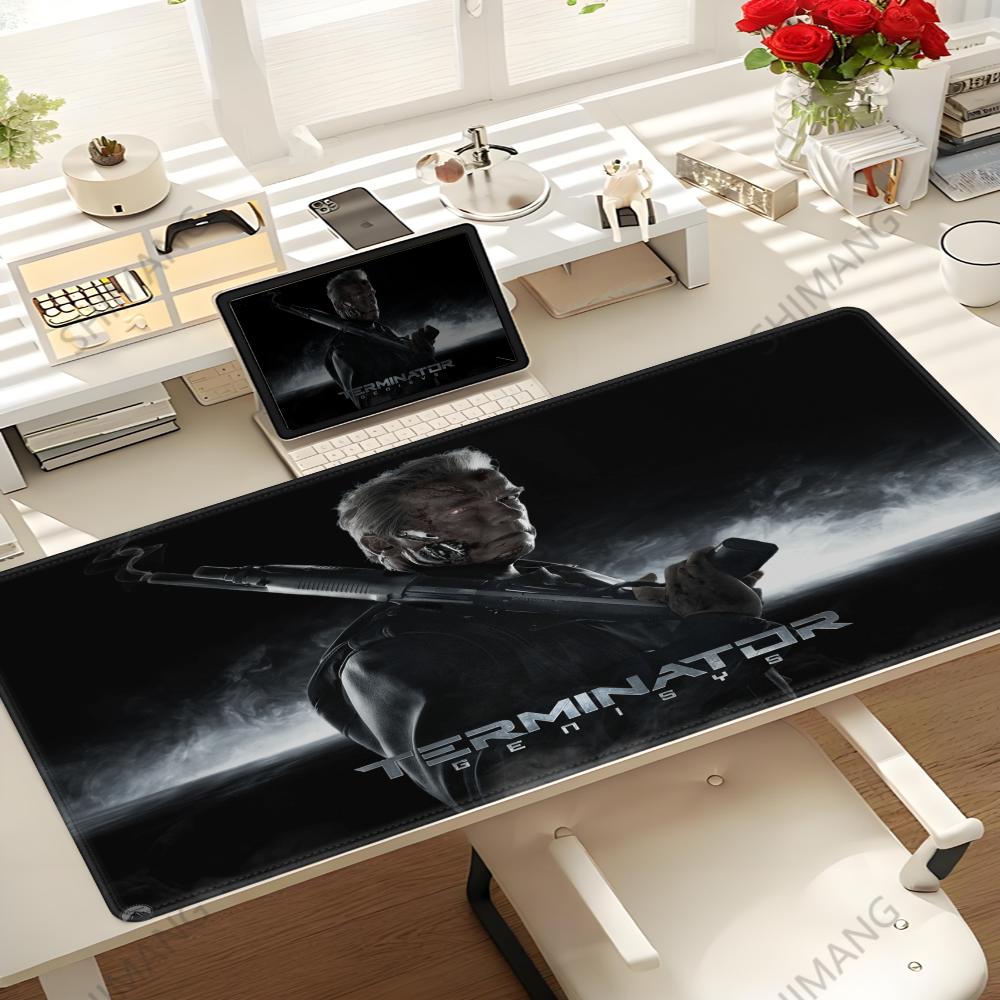 Коврик для мыши Terminator Genisys Высококачественный Натуральный Каучук Самый Профессиональный Моющийся Коврик для Мыши для Ноутбука 800x400x2mm