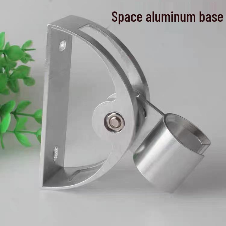 Universal No-Drill Shower Bracket: Handheld Spray Hose Rack with Fixed Exposed Mount