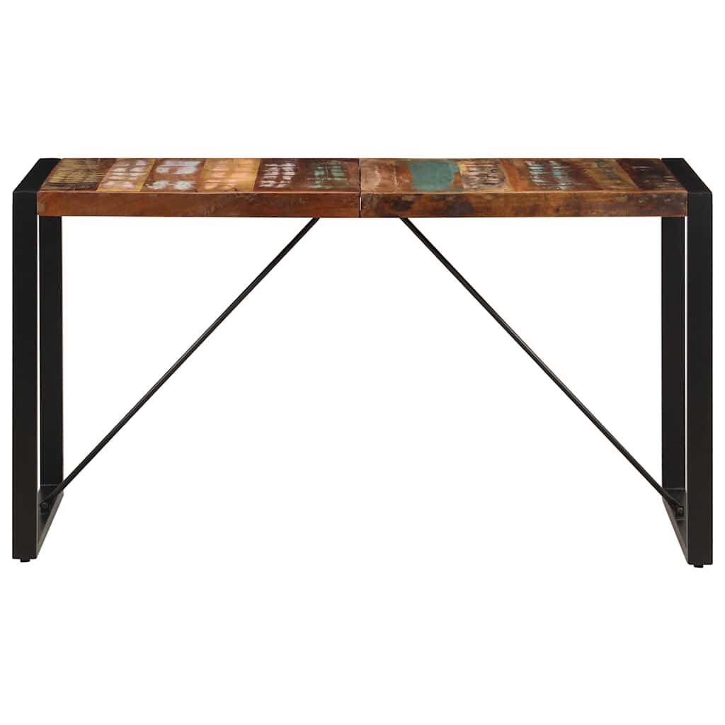 Dining Table 140 x 70 x 75 cm Solid Reclaimed Wood