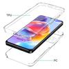 360° Plné Silikonové Dvojité Pouzdro Pro Samsung Galaxy A53 A52S A23 A12 A51 Honor 9X Redmi Note 11 10C iPhone 13 12 11 Pro Max Průhledný Měkký Tvrdý Kryt
