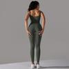 Seamless Thread Yoga Suit, Abdominal And Hip Lifting Exercise Tight Fitting Jumpsuit, Quick Drying Fitness Jumpsuit For Women