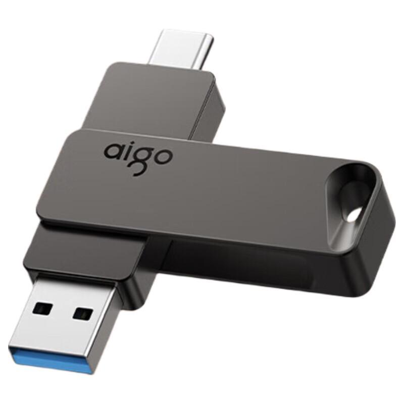 aigo U350 128GB USB3.2 Type-C Dual Interface Mobile Flash Drive