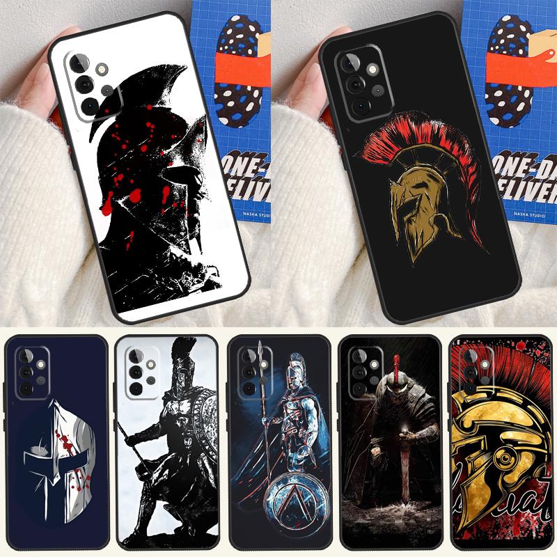 Spartan For Samsung Galaxy A05 A06 A16 A54 A34 A14 A55 A35 A15 A53 A33 A13 A22 A32 A52 Phone Case