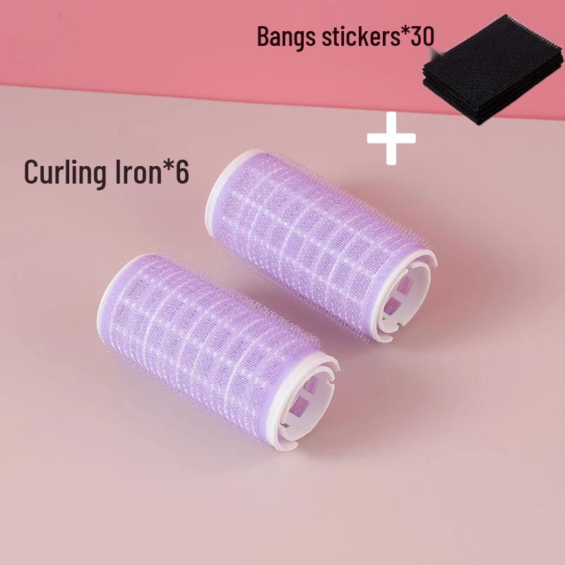 Air Bangs Curling Iron: Fluffy Hair Root Shaping Clip Curler