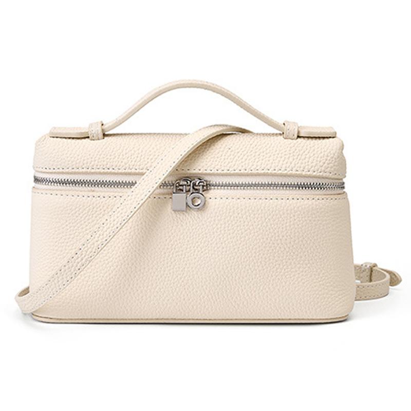 

Женская сумка из натуральной кожи, переносная сумка-коробка, верхний слой из коровьей кожи, сумка через плечо белый