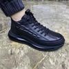 Erkek Ayakkabı Kalın Yaka Rahat Trend Ayakkabı Timsah Desen Moda Hafif Spor Ayakkabı Zapatillas De Hombre