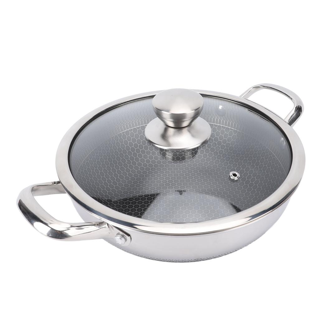 Nonstick Frying Pan Dishwasher Safe Skillet Induction Cooker Gas Range Compatible Double Sided