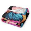 Baby Saja KPop Demon Hunters Saja Boys Blanket Warm Funny Plush Bedding Throws For Child Couch Chair Flannel Bedspread Bed Cover