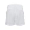 Li-Ning Simple Comfortable Soft Quick-Dry Sports Elastic Waist Five-Point Casual Shorts Women shorts White AAPU136-2