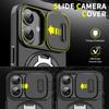 Suitable for iPhone 16 15 14 Plus 13 12 Pro Max 16E 360 Degree Rotating Magnetic Bracket With Camera Protection Phone Case
