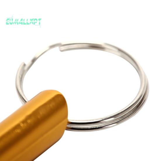 10Pcs Outdoor Emergency Loud Sound Aluminum Alloy Survival Training Whistle