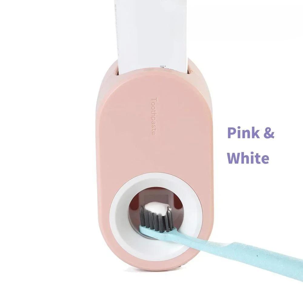 

Автоматический выдавливатель зубной пасты без перфоратора Креативная ванная комната Ленивый держатель зубной пасты Домашнее устройство для выдавливания зубной пасты