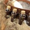 Alchemist Theme Waist Belt with 4 Potion Holder for Medieval Enthusiasts Cosplay Costume Belt Masquerades Props PU Belt