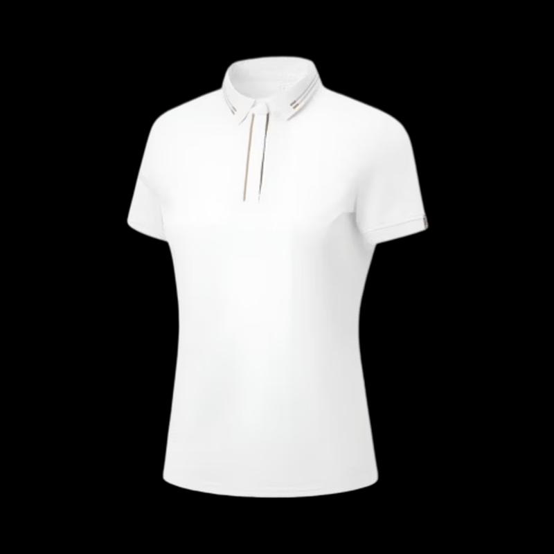 LI-NING Women s Short Sleeve Polo Shirt M