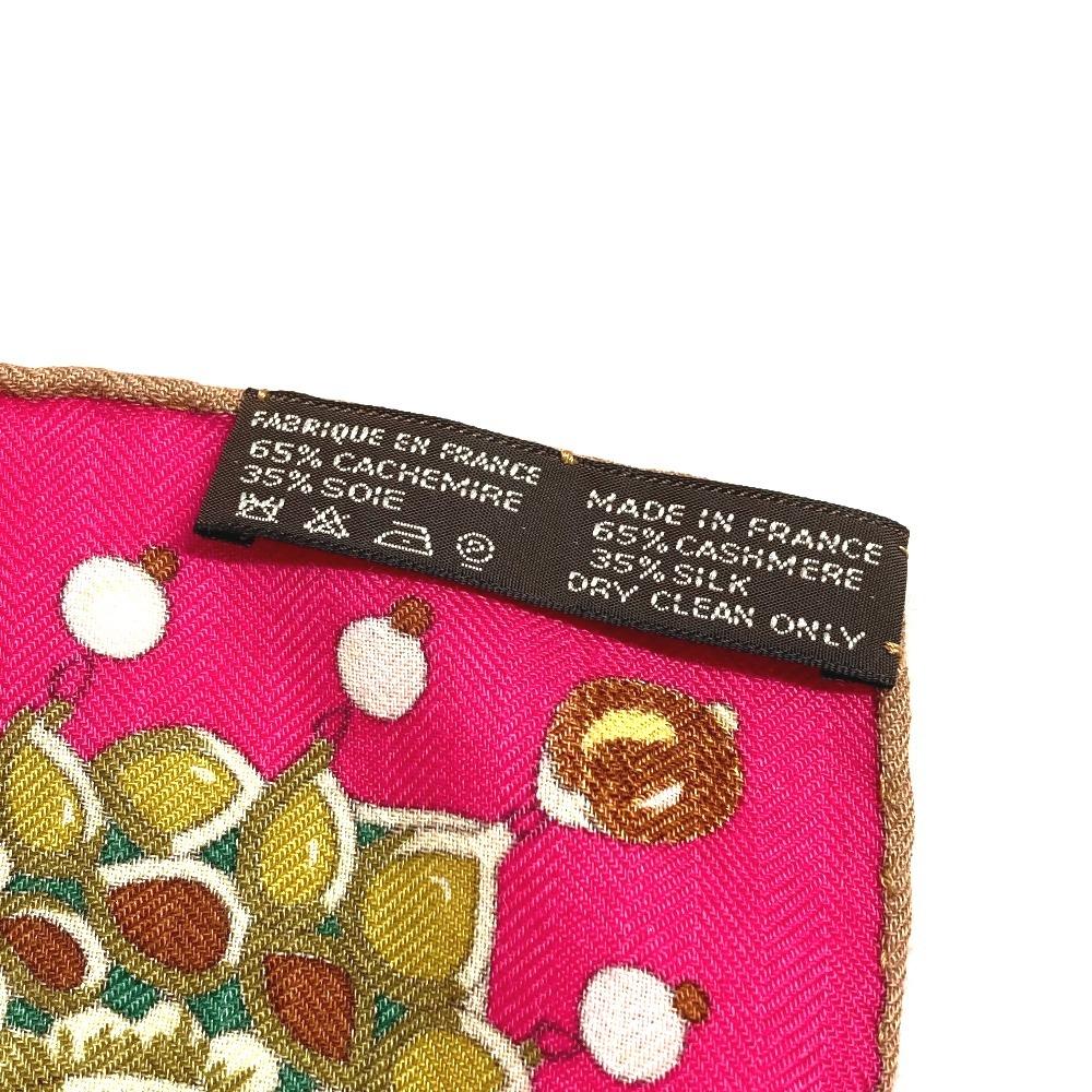 Hermes Maharaja's Jewelry Calle Jean 140 Large Format Shawl Stole / Shawl Scarf