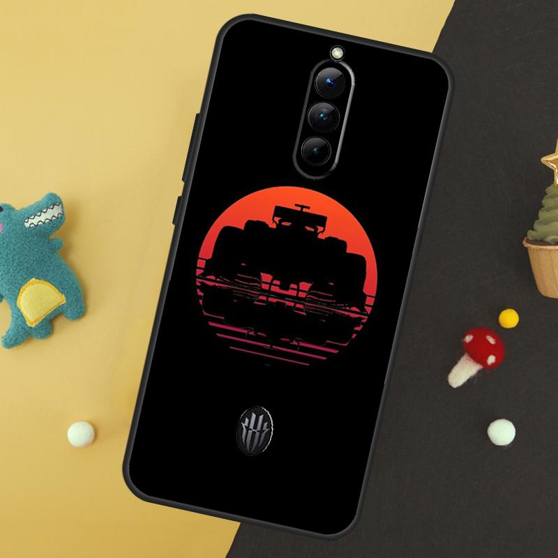 Minimalist F1 Circuit Case For ZTE Nubia Red Magic 8 8S 9 Pro Plus RedMagic 6 7 Pro 6S 7S Pro 5S 6R 5G Back Cover
