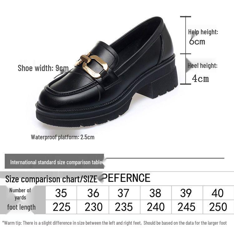 Women's 2024 Spring/Summer Platform Loafers: British-Style, Low-Top, Patent Leather Flats