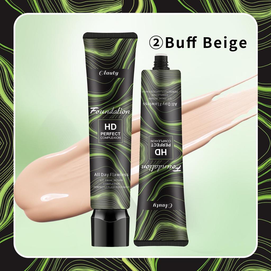  Waterproof Liquid Foundation 30g Concealer, Moisturizing, Suitable for All Skin Types