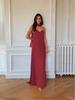 2026 European Summer Women's Polka Dot V-Neck Spaghetti Strap Backless Dress
