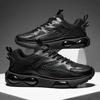 Mamba Black Warrior Men's Spring 2025 PU Mesh Breathable Running Shoes - Versatile Fashion Dad Sneakers