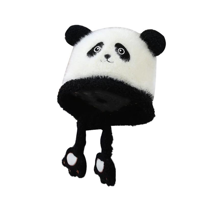 Children's Cartoon Knit Wool Hat with Ear Protection 
