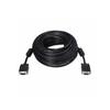 SVGA Cable with Ferrite - AISENS - 15 Meters - Black - 2048x1536 Resolution - Double Shielding - HDB15 Male Connectors
