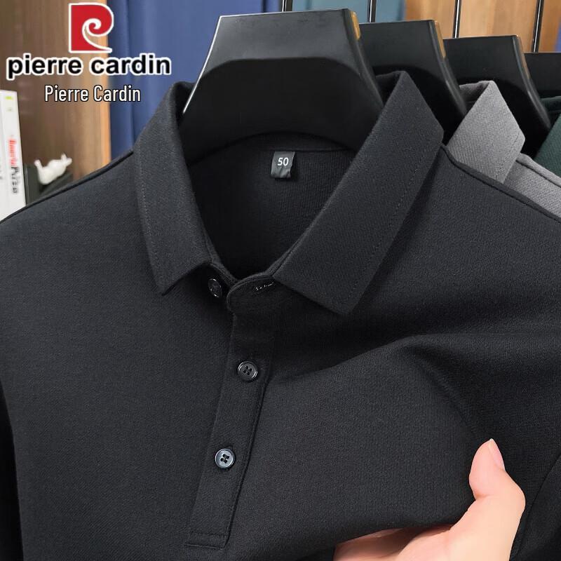 

Pierre Cardin Men s Long Sleeve Polo Shirt 50/L