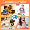 12 Pack Fidget Toys Finger Fidget for Kids: Compact Versatile Sensory Fidgets for Kids, ADHD, Autism - Stress Relief Calming Toys for Classrooms, Trav